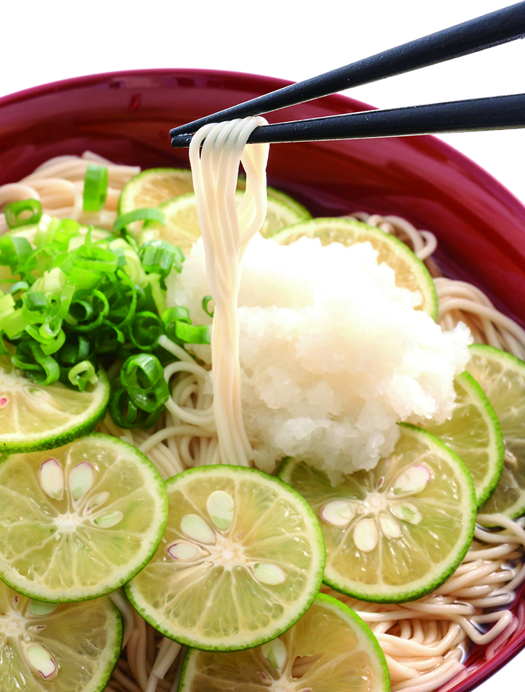 冷やしすだちおろしそうめん 株式会社 浅利佐助商店